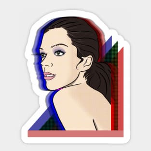 Adrianne Curry Sticker